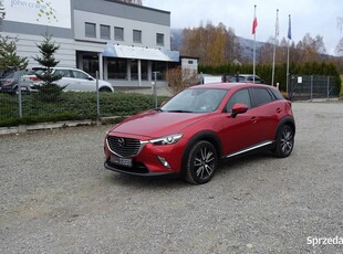 Mazda CX-3 1.5D 105KM AWD 4x4 LED Skóra Kamera Navi Niski przebieg Zdrowy