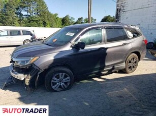 Honda Pilot 3.0 benzyna 2018r. (SEAFORD)