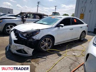 Hyundai Sonata 2.0 benzyna 2018r. (CHICAGO HEIGHTS)