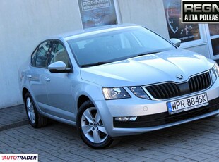 Skoda Octavia 1.0 benzyna 115 KM 2017r. (Sokołów)