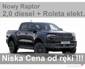 Ford Ranger Raptor Nowy Raptor 2,0 diesel 210KM Roleta elektr. Super Niska…