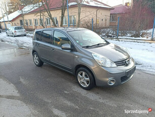 Nissan Note ks. serwisowa, bezwypadkowy, navi, keyless, stan BDB I (2005-2…