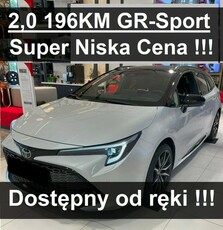 Toyota Corolla GR-Sport 2,0 196KM Pakiet Dynamic Niska Cena Dostępny od ręki! 1802 zł