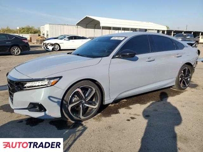 Honda Accord 1.0 benzyna 2021r. (FRESNO)