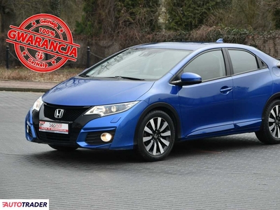 Honda Civic 1.8 benzyna 141 KM 2015r. (Kampinos)