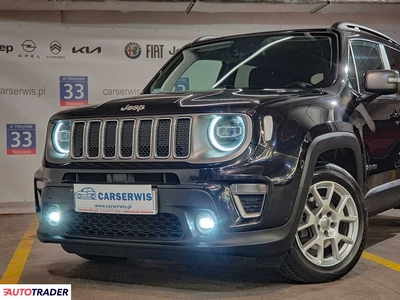 Jeep Renegade 1.3 benzyna 150 KM 2019r. (Warszawa)