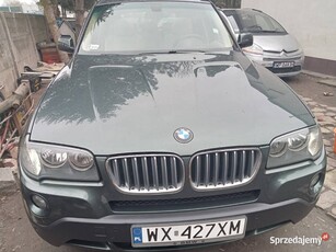 BMW X3 2007r 2.5 B/G 218km