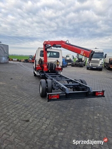 IVECO DAILY 35C18 - HDS FASSI F40 - skrzynia-wywrot-rama