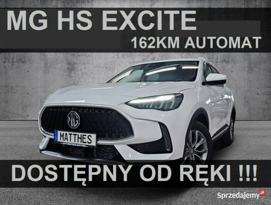 MG HS Excite 162KM Automat Tempo. akt. Martwe Pole Dostępny…