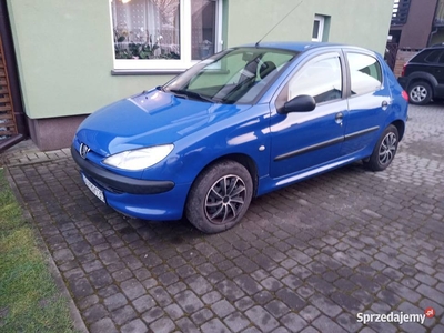 Peugeot 206 mały przebieg długie oplaty