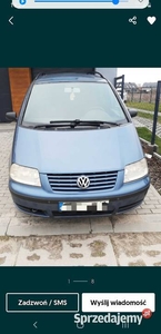 Vw Sharan 2002r.1.9Tdi 115km 6biegowy climatronic alu 16cali