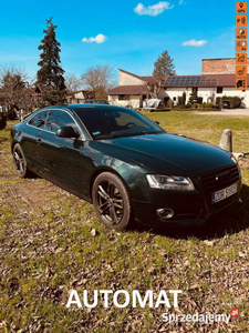 Audi A5 180KM, coupe, quattro, automat, skóry, symboliczny przebieg, jak n…