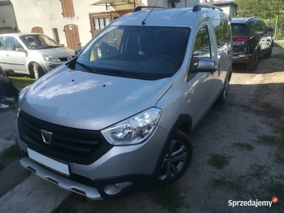 DACIA DOKKER STEPWAY 1,5Dci 2015 2xBoczne drzwi klimaalu elektryka zamiana