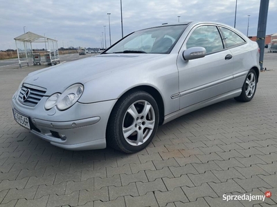 Mercedes C180 W203 Coupe Ładny Zadbany Automat