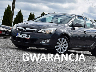 Opel Astra 1,4T 140Km Pół-skóra Alu Klima Gwarancja J (2009-2019)