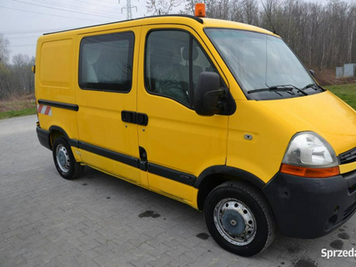 Renault Master 2,5 dci 100ps * brygadówka * 7-osobowy * ICDauto