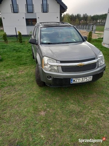 Sprzedam Chevroleta Eqinoxa bezyna gaz z 2005 roku napęd 4x4