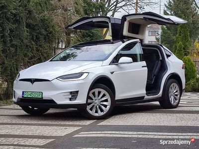 Tesla X 75D 4x4 biała perła stan idealny 100% bezwypadkowy salon Europa !