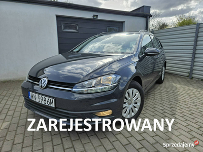 Volkswagen Golf 1.6 TDI 115KM 2020r bezwypadek KOMBI Polski salon SERWISOW…