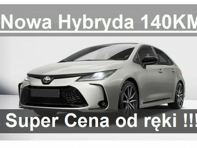 Toyota Corolla Nowa Hybryda 140KM 1,8 Comfort Kamera Dostępny od ręki - 1305zł