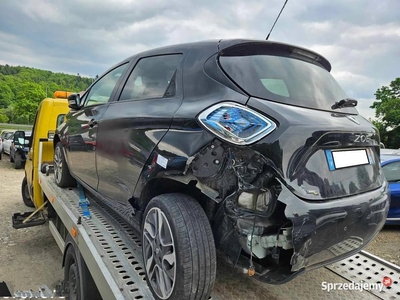 2019 RENAULT ZOE elektryczny ELEKTRYCZNE 108 koni USZKODZONY LEWY TYŁ