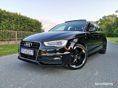 Audi A3 S-line2.0TDI 184KM Skóra LEDY Idealna