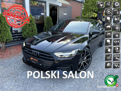 Audi A7 S-Line, Quattro, Polski Salon, Serwis ASO, Bezwypadkowy, 1 właścic…