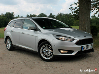 Ford Focus 1.0 EcoBoost 125 KM 6 BIEGÓW Klimatronik LED Navi PDC Grzane FO…