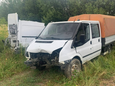 Ford Transit 2,2Tdci 125KM Doka Brygadówka Klima 7 osobowy + Skrzynia ładu…