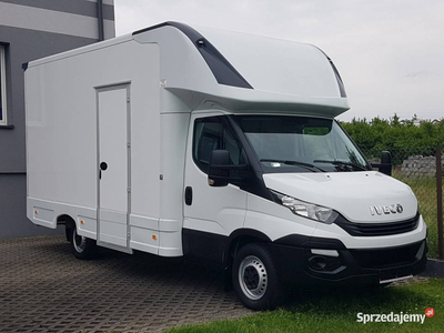 Iveco Daily KONTENER NISKOPODŁOGOWY 4,31x2,24x2,42 KLIMA 35S14 KAMPER KONI…