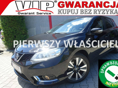 Nissan Pulsar 1,2i Klimatronik Półskóra Navi Alu Automat 1.Właściciel VIP …