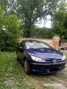 Peugeot 206 Zadbany 2001 Rok 1.1 Benzyna