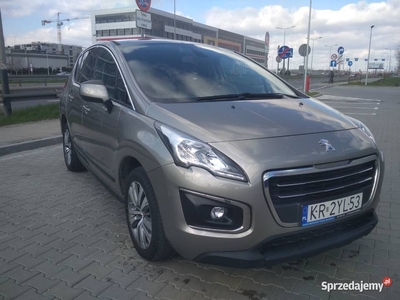 Peugeot 3008 Lift 2015r, 2.0HDI, 104000km, LED, Zadbany.