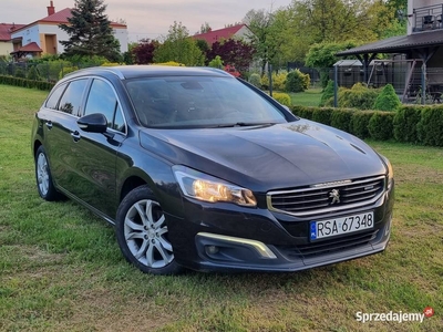 Peugeot 508 2.0 disel 150 km 2016r Navi panorama