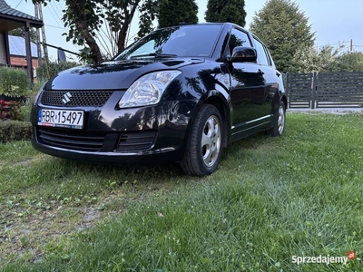 Suzuki Swift 1.3 92KM 2009 r. Stan DB Klima Alufelgi ISOFIX 8x PP