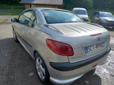 Używane Peugeot 206 CC - 4 500 PLN, 278 000 km, 2001