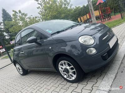 fiat 500 1.2 benzyna, skóra, klima, okazja