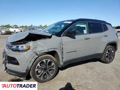 Jeep Compass 2.0 benzyna 2022r. (FRESNO)