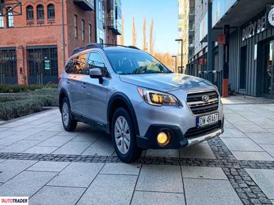 Subaru Outback 2.5 benzyna 179 KM 2017r. (wrocław)