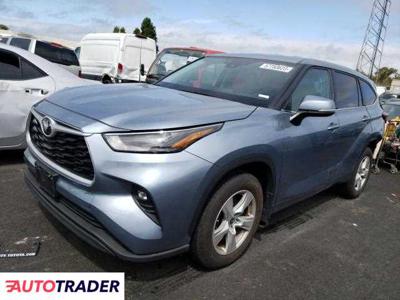 Toyota Highlander 3.0 benzyna 2022r. (VALLEJO)