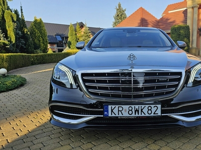 Mercedes Klasa S W222 Limuzyna wersja długa Facelifting AMG 6.0 AMG 65 S 630KM 2018