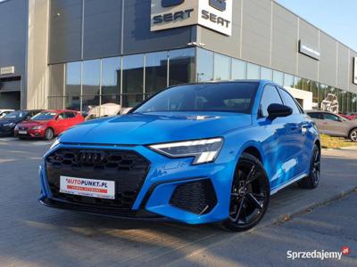 Audi S3, 2022r. 310KM Quattro S tronic Kraj. B&O Matrix Gwa…