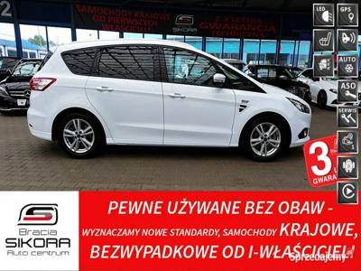 Ford S-Max 180 KM Navi+FullLed 3 Lata GWARANCJA Bezwypad HA…