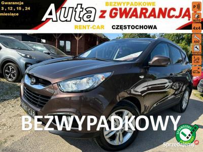 Hyundai ix35 2.0D*136PS*4WD*OPŁACONY*Bezwypadkowy*Skóra*Ser…