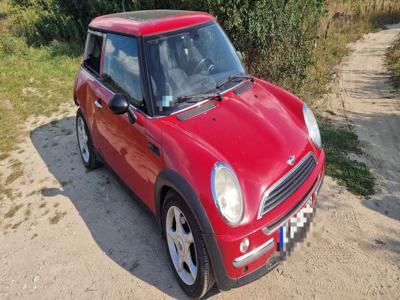 Mini one 2003 rok LPG panorama uszkodzony okazja