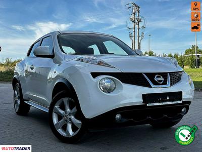 Nissan Juke 1.6 benzyna 117 KM 2010r. (Kutno)