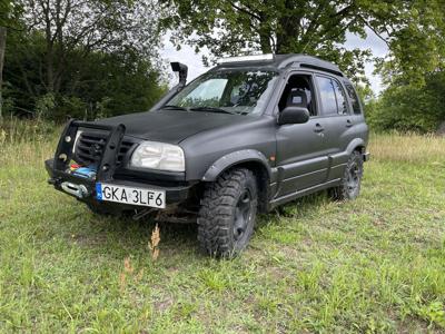 Suzuki Grand Vitara off road wyciągarka