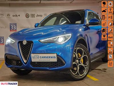 Alfa Romeo Stelvio 2.0 benzyna 280 KM 2019r. (Warszawa)