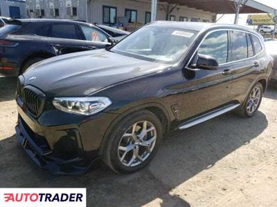 BMW X3 2.0 benzyna 2020r. (LOS ANGELES)