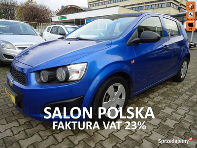 Chevrolet Aveo Salon Polska, udokumentowany niski przebieg.…